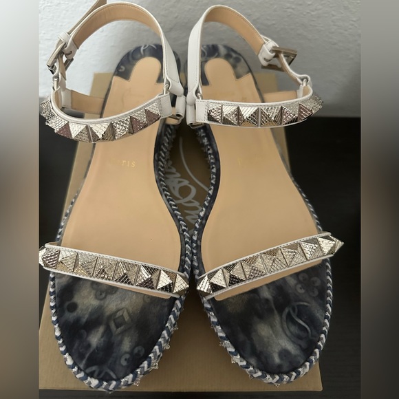 🌸Christian Louboutin Pyraclou Jeans Punk🌸 - Picture 2 of 11